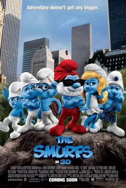 The Smurfs Berpetualang Di Dunia Live Action Untuk Pertama Kalinya