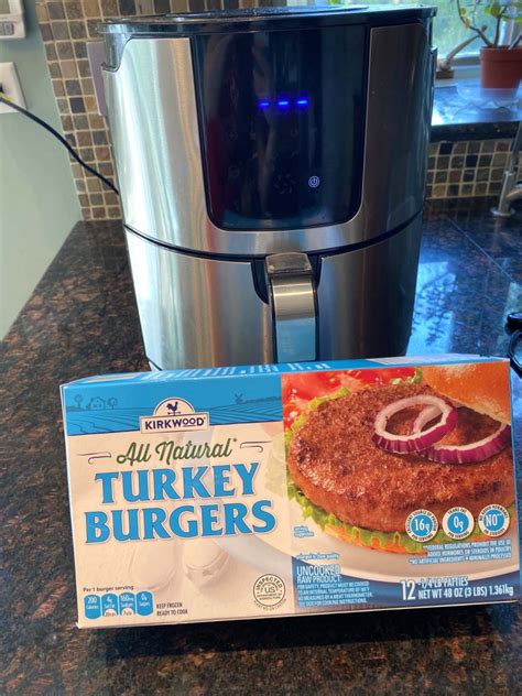 Air Fryer Frozen Turkey Burgers Melanie Cooks