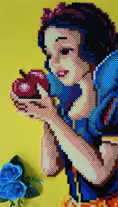 Tableau Pixel Art Disney Blanche Neige Unique Tableaux Peintures Par