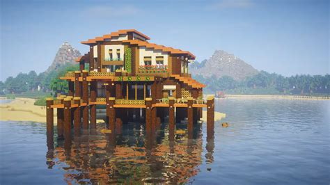 Best Beach House Ideas For Minecraft Tgg
