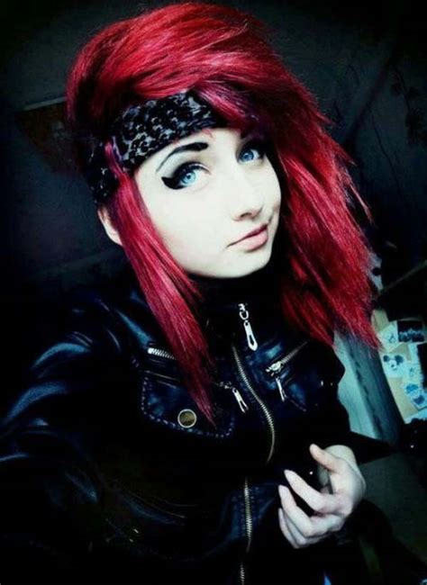 Emo Hair Style Ideas For Girls Be A Punk Rockstar With
