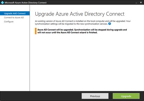 Azure Ad Connect Aktualisieren Von Einer Früheren Version Microsoft