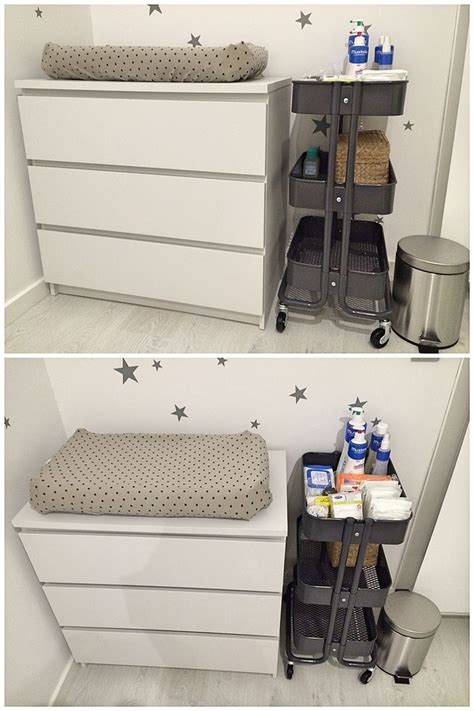 Kinderzimmer ideen ikea ideen inspirierend ikea gestalte dein jugendzimmer nach deinen ideen. #babyzimmer | Wickeltisch, Baby stauraum, Baby kinderzimmer ideen
