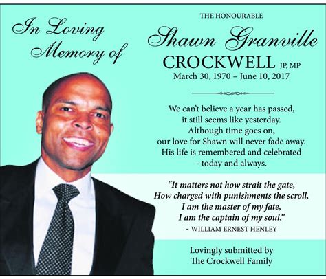 Shawn Crockwell Obituary (2018) - Hamilton, Bermuda - The Royal Gazette