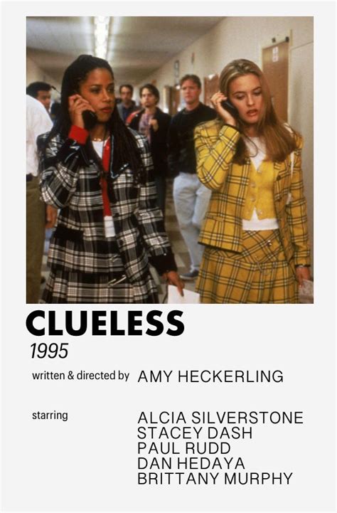 Clueless Minimalistic Movie Poster