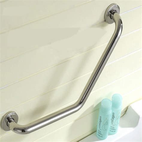 New Bathtub Arm Handle Grip Bath Shower Tub Grab Bar Stainless Steel
