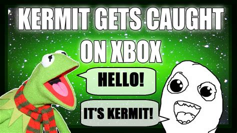 Kermit The Frog Gets Caught On Xbox Live Funny Voice