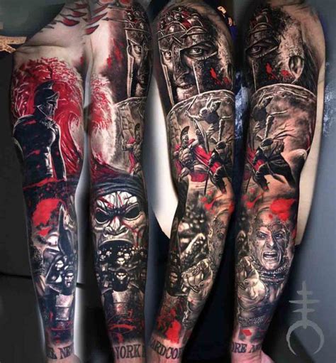 It is the longest version in tattooing, which covers 3d whiskey sleeve tattoo design alice in wonderland mad hatter half sleeve tattoo amazing sleeve tattoos for girls american flag tattoo. Tattoo Sleeve - tattoo sleeve 300 Spartans - TattooViral ...