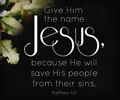 Jesus His Name Is Jesus Jesus Literally Means The Lord Is Salvation