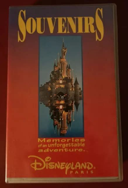 Souvenirs Disneyland Paris 1994 European Vhs Tape 1301 Picclick