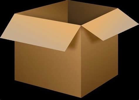 Cardboard Box Clip Art Free Image Download