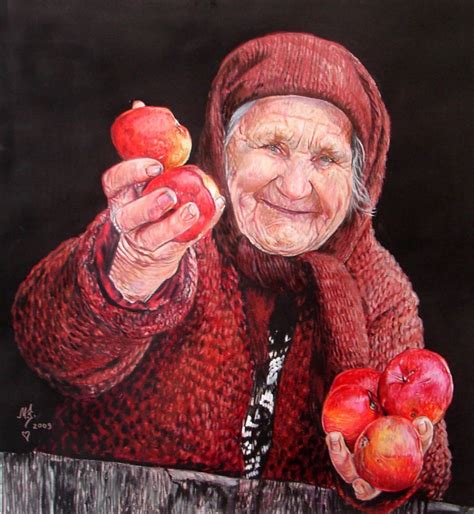 Бабушка фото картинки нарисованные Большой выбор нарисованных картинок с изображением бабушек