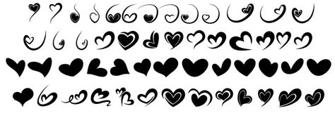 Fotograami Hearts Font By Khaled Aldousari Fontriver