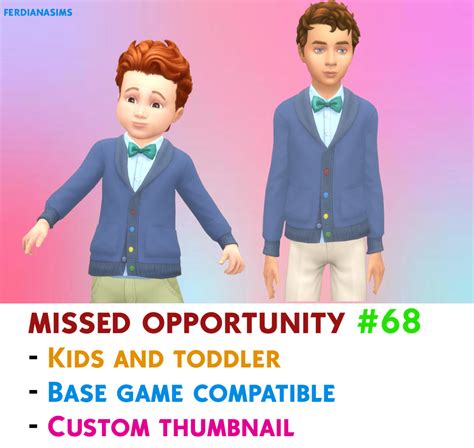 Unisex Missed Opportunity 68 Simsworkshop