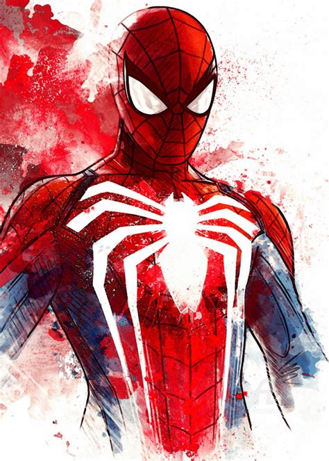 Spiderman Digital Arts By Odin Doisy Artmajeur Marvel Spiderman