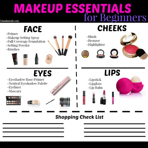 makeup essentials guide for beginners what every girl needs in her collection when she i