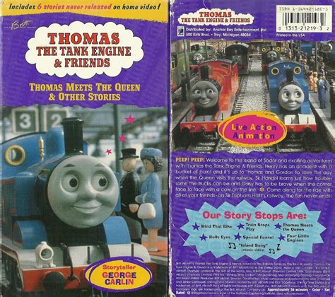 Rare Vintage Thomas Train Tank Engine Friends Thomas Meets The Queen