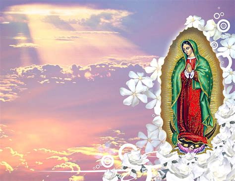 Virgen De Guadalupe With Roses La Rosa De Guadalupe Hd Wallpaper Pxfuel