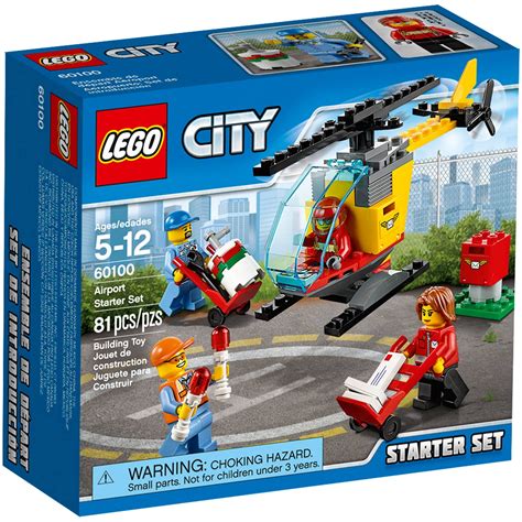 Lego City Airport Airport Starter Set Building Set 60100 Walmart