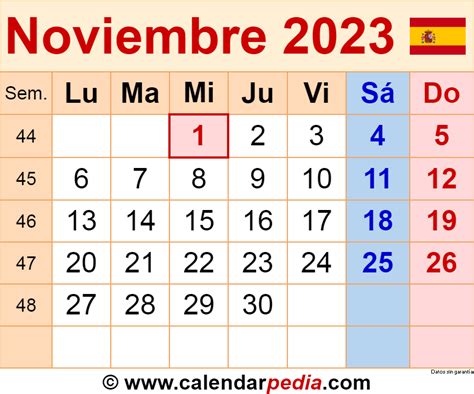 Calendario Noviembre 2023 Con Festivos Calendar Gambaran Images And
