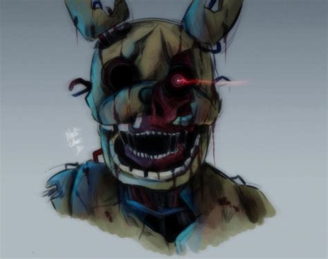 Doodle Springtrap By Nadi Chan On Deviantart