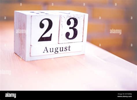 23rd Of August August 23 Birthday International Day National