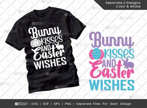 Bunny Kisses And Easter Wishes Svg Cut File Bunny Kisses Svg T