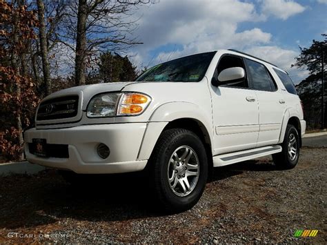 2003 Natural White Toyota Sequoia Limited 4wd 118458770