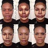 African American Nose Contouring Makeup Images