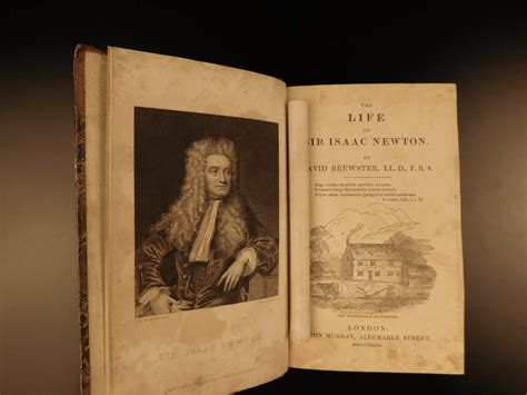 The Life Of Sir Isaac Newton By Brewster David 1831