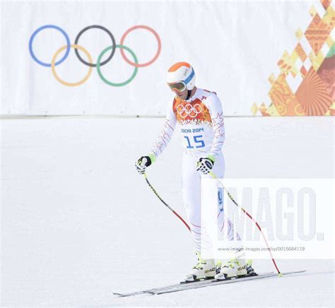 United States Bode Miller Reacts After His Run At The Men S Downhill
