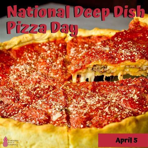 National Deep Dish Pizza Day Wishes Images Whatsapp Images