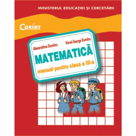 Matematică Manual Pentru Clasa A Iii A Editura Corint
