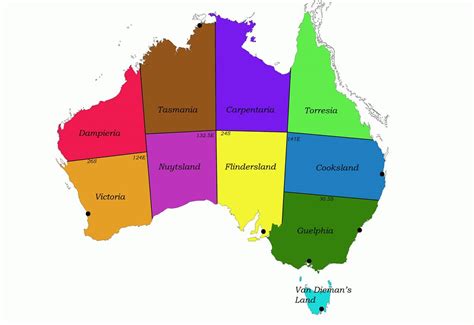 Aust State Borders