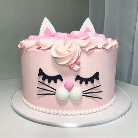 Birthday Cake For Cat Cat Themed Birthday Party Frozen Birthday Party Kitten Cake Cat Cake