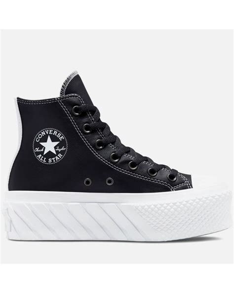 Converse Chuck Taylor All Star Lift 2x Matte Matallic Hi Top Trainers