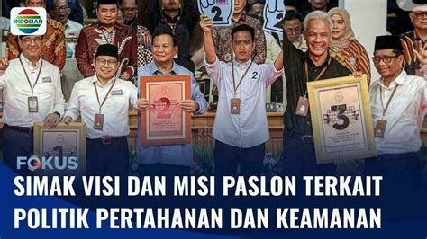 Tawarkan Keberpihakan Pada Rakyat Ini Visi Dan Misi Paslon Soal