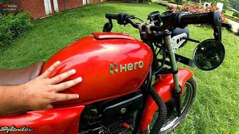 Hero Honda Splendor Plus Modified Images
