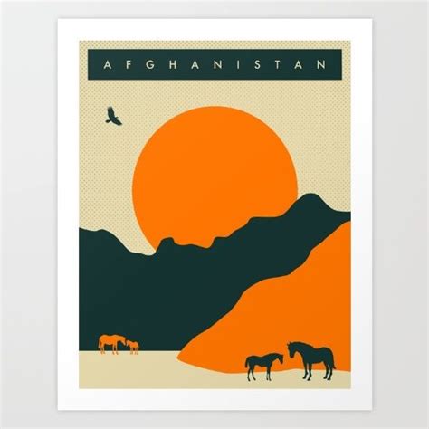 Visit Afghanistan Art Print By Jazzberry Blue Society6 Travel
