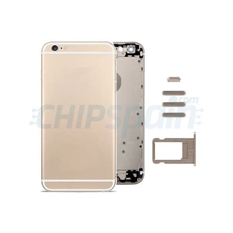 Rear Casing Complete Iphone 6 Plus Gold