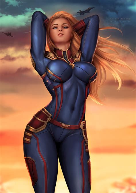 Captain Marvel By Felox08 Hentai Foundry