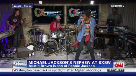 Michael Jackson S Nephew Singer Austin Brown Performs At Sxsw Cnn Newsroom Blogs