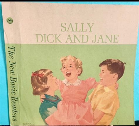 Vintage 1950s Poster Size Cover Page Of Our Big Book Sally Dick And