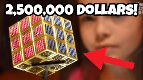 This Rubiks Cube Cost 2500000 Dollars Worlds Most Expensive Youtube