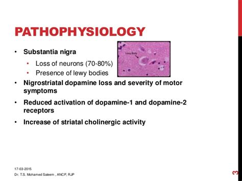 Parkinson's disease is a chronic, progressive neurodegenerative disease in which voluntary movement becomes more and more impaired over time. Pharmacotherapy of parkinson disease