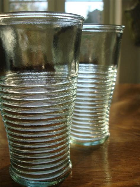 Recycled Glass Halo Tumbler Set Of 6 Natural Simplicity