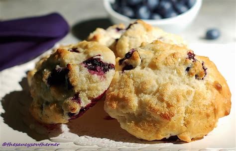 He loved a biscuit recipe i used to make, so i decided to make it. Simple Blueberry Spoon Biscuits | FaveSouthernRecipes.com