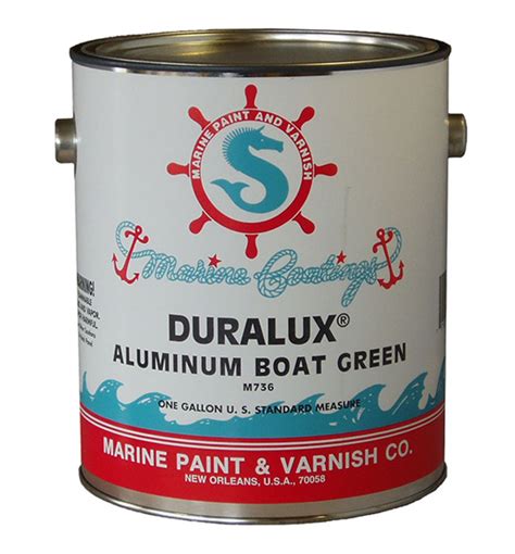 Duralux Aluminum Boat Paint Green Quart