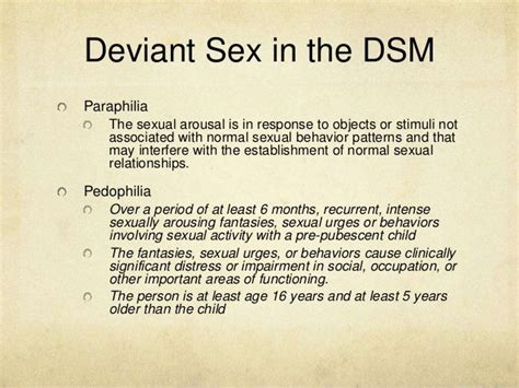 Deviant Sex Ppt
