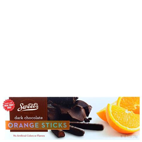 Dark Chocolate Orange Sticks Sweets